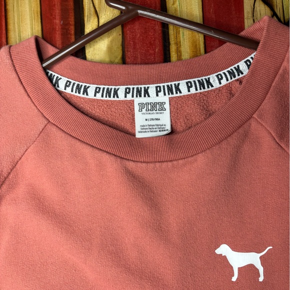 Victorias Secret Pink Long Sleeve Medium Crewneck Sweatshirt - Picture 3 of 3